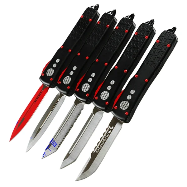 5.25 inch DIGI-RED OTF AUTOMATIC KNIFE-TKC369