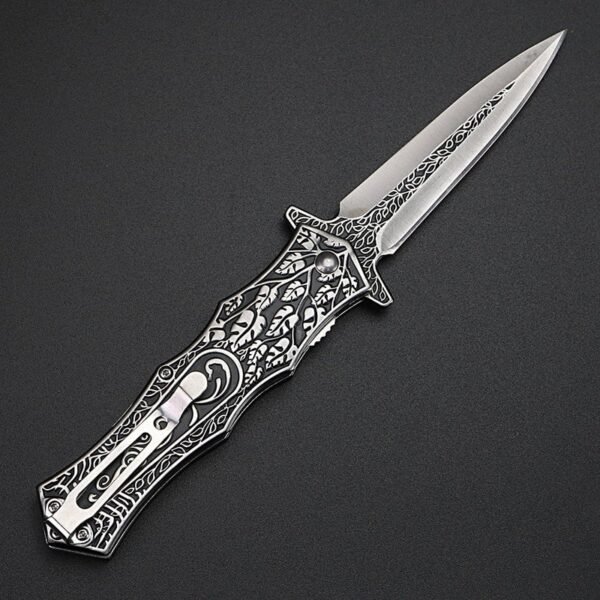 Brand Folding Blade Hunting Knife Stainless Steel Automatic Sharp Self Defense Camping Survival Knife Pocket Knife Outdoor Tools