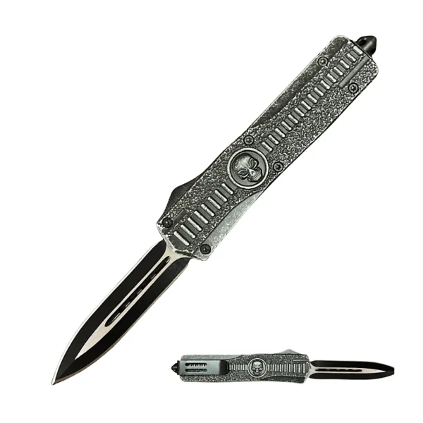 5.5 INCH Vintage Bone OTF Knife-TK284