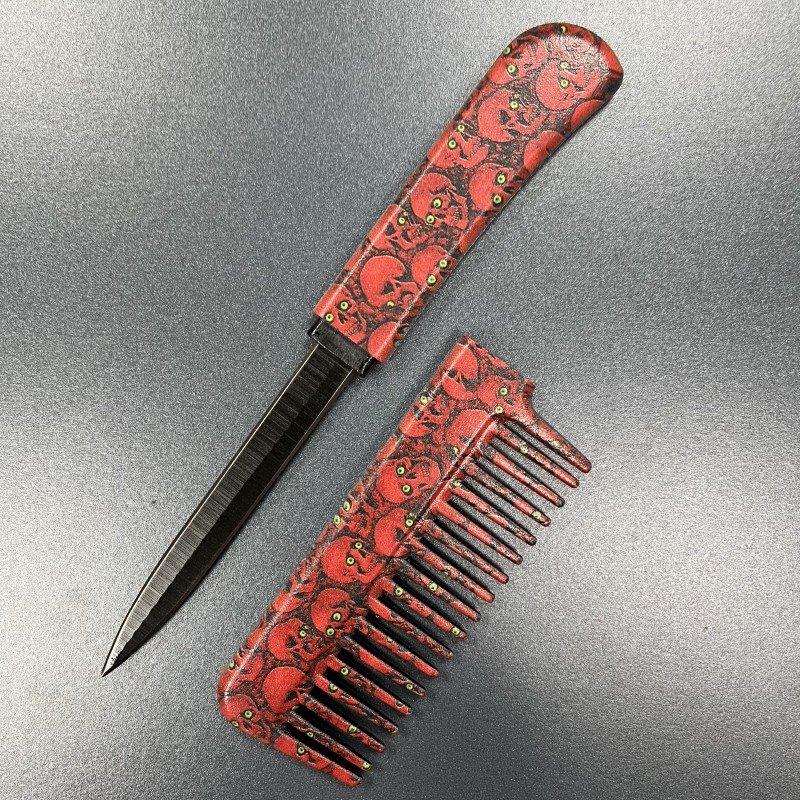 red bones hair comb knife