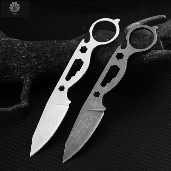 440c Multifunction Tactical Neck Knives Camping Outdoor Rescue Survival Knife EDC Tool With Kydex