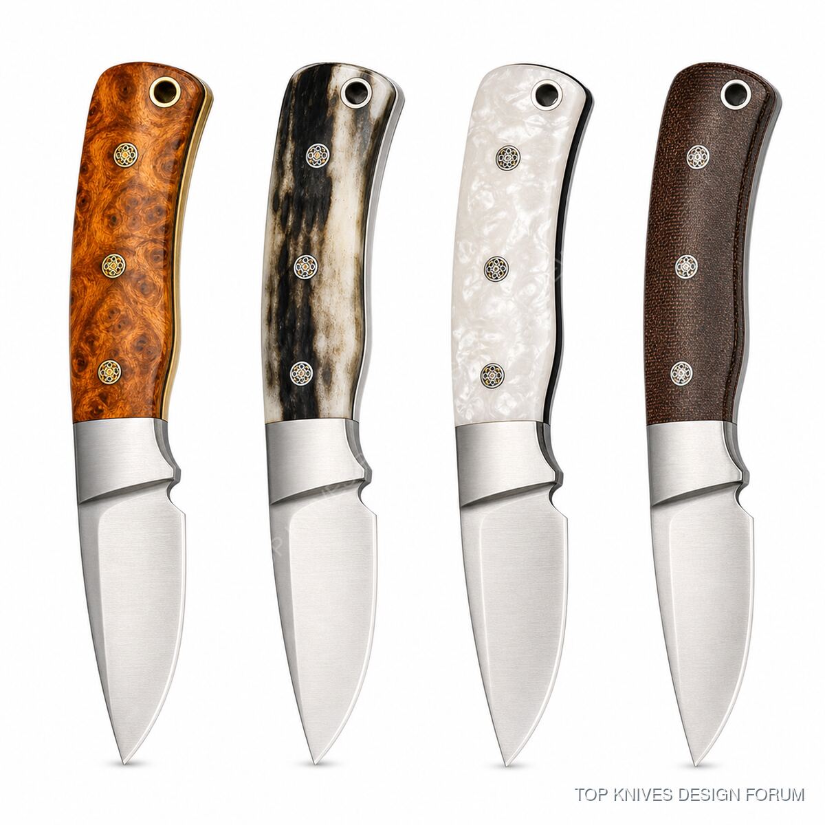 Burlstep Hunter - TK-BURLSTEP-HUNTER-20260507-VR - Fixed / premium compact hunter - TOP KNIVES