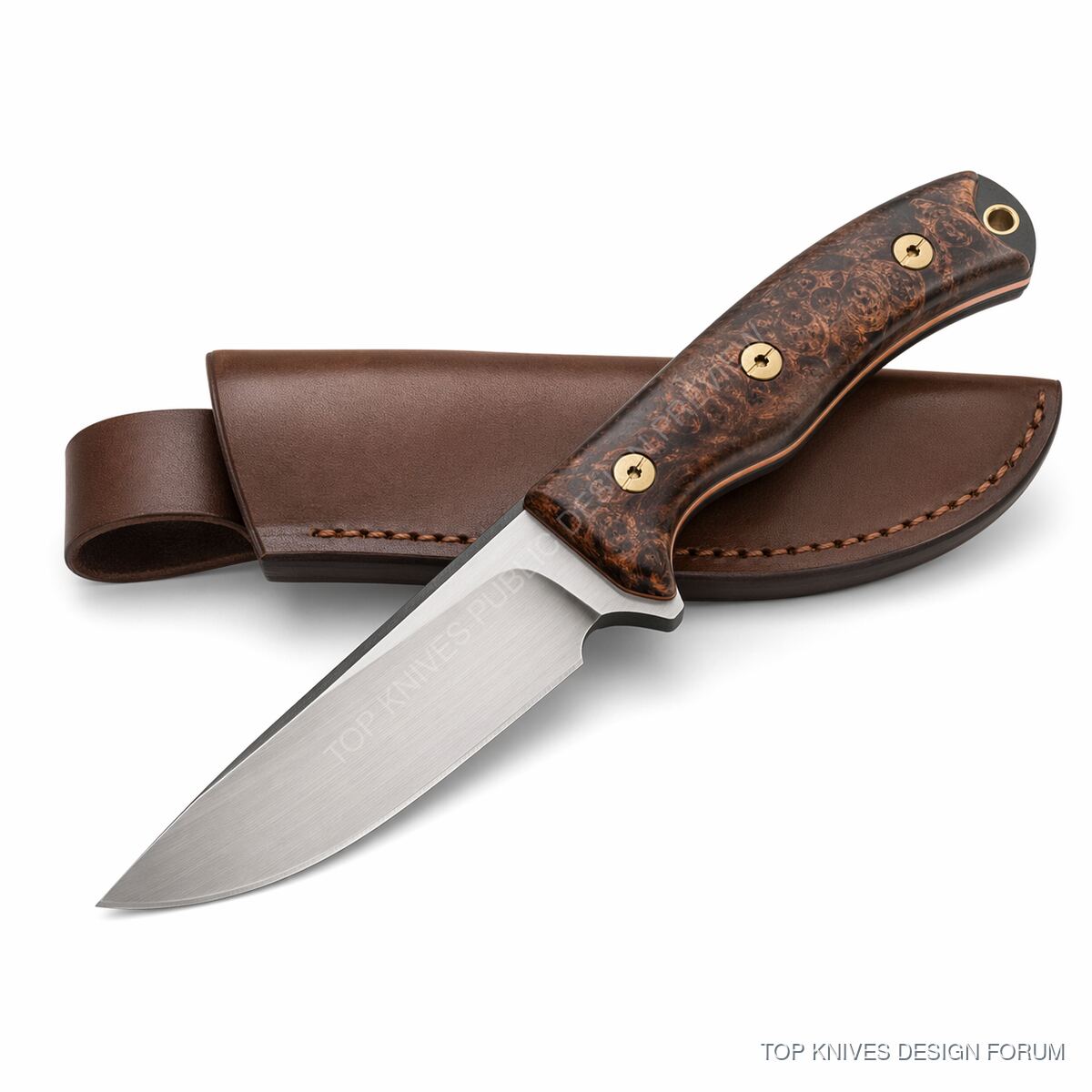 Kiln-Burl - TK-KILN-BURL-20260421-VR - Fixed field prep；Trailing point fixed - TOP KNIVES
