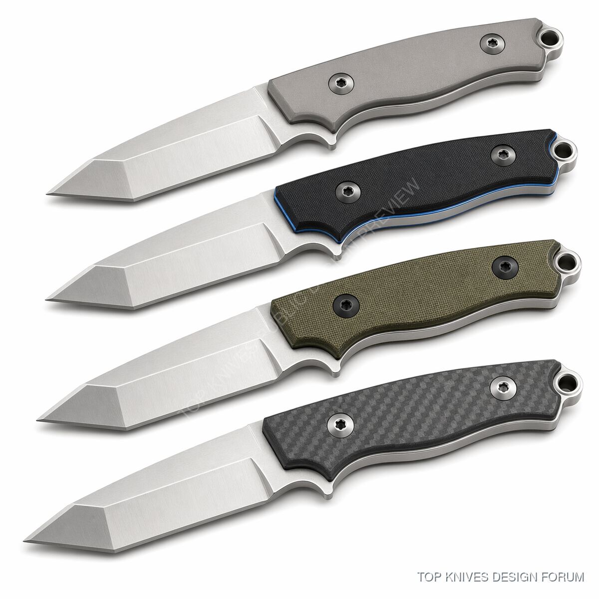 Vault-Tang - TK-VAULT-TANG-20260423-VR - Fixed blade / angular compact tanto utility - TOP KNIVES