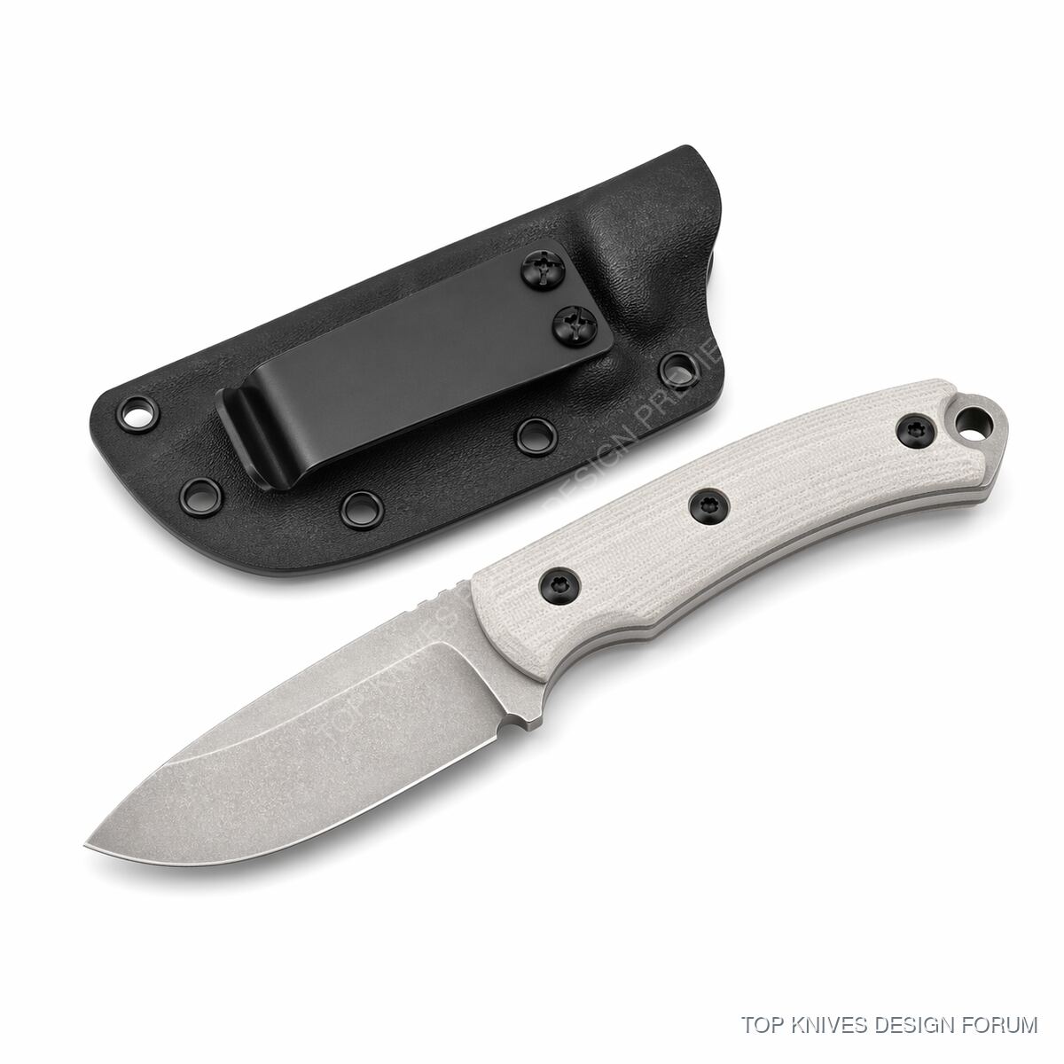 Tundra-Pry - TK-TUNDRA-PRY-20260421-VR - Fixed compact full tang；Drop point fixed - TOP KNIVES