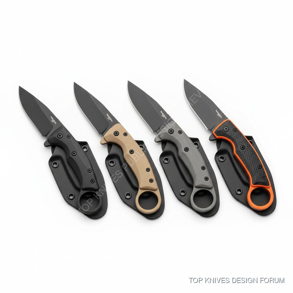 Fixed Talon Loop - Gemini - Fixed blade / full tang utility - TOP KNIVES