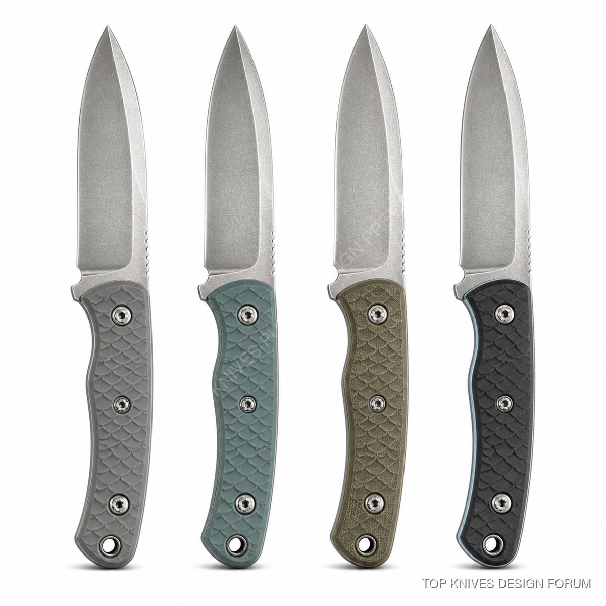 Reefline Fin Field - TK-REEFLINE-FIN-20260506-VR - Fixed / coastal field full tang - TOP KNIVES