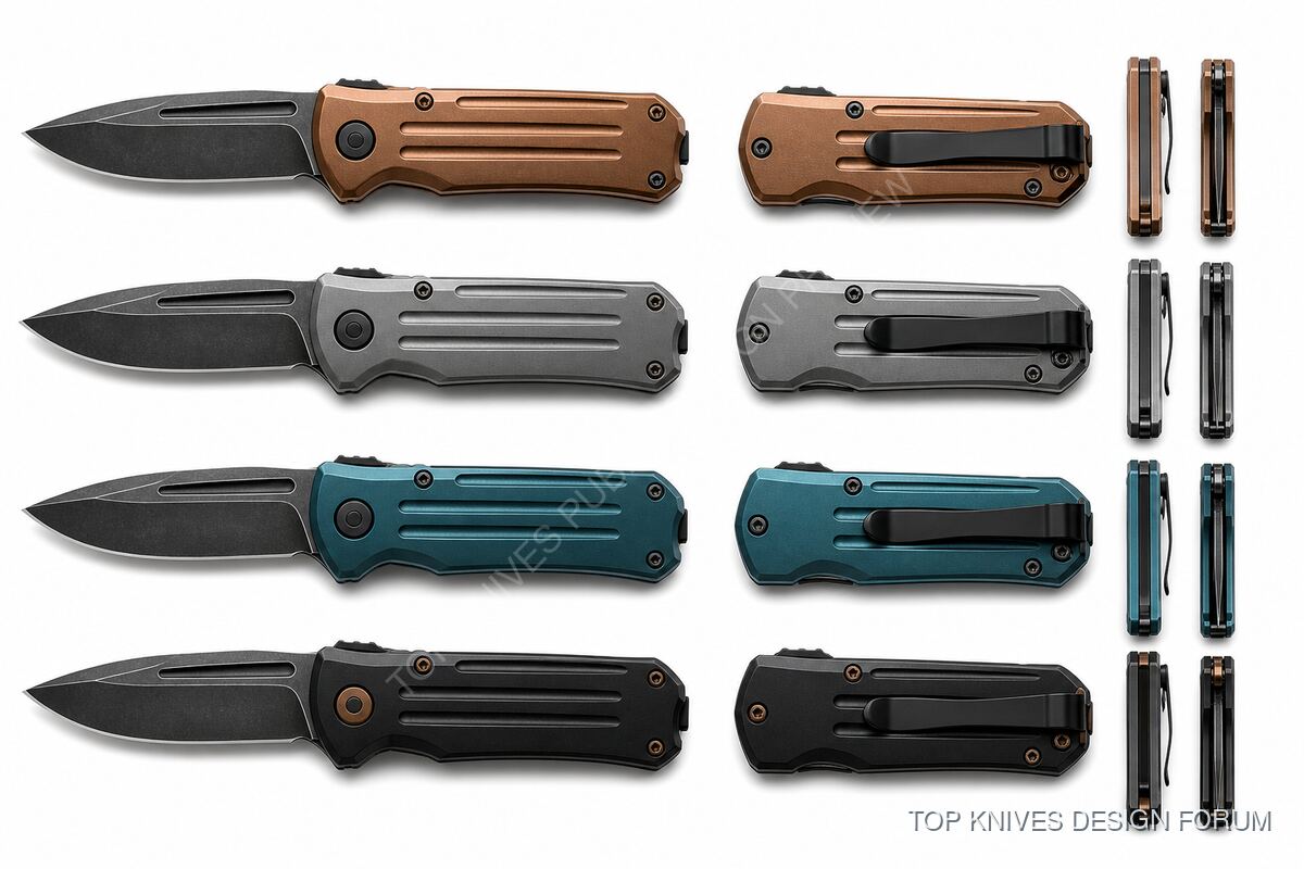 CRA327BZ Copper Rail Auto - 02 - EDC knife / pending brief confirmation - TOP KNIVES