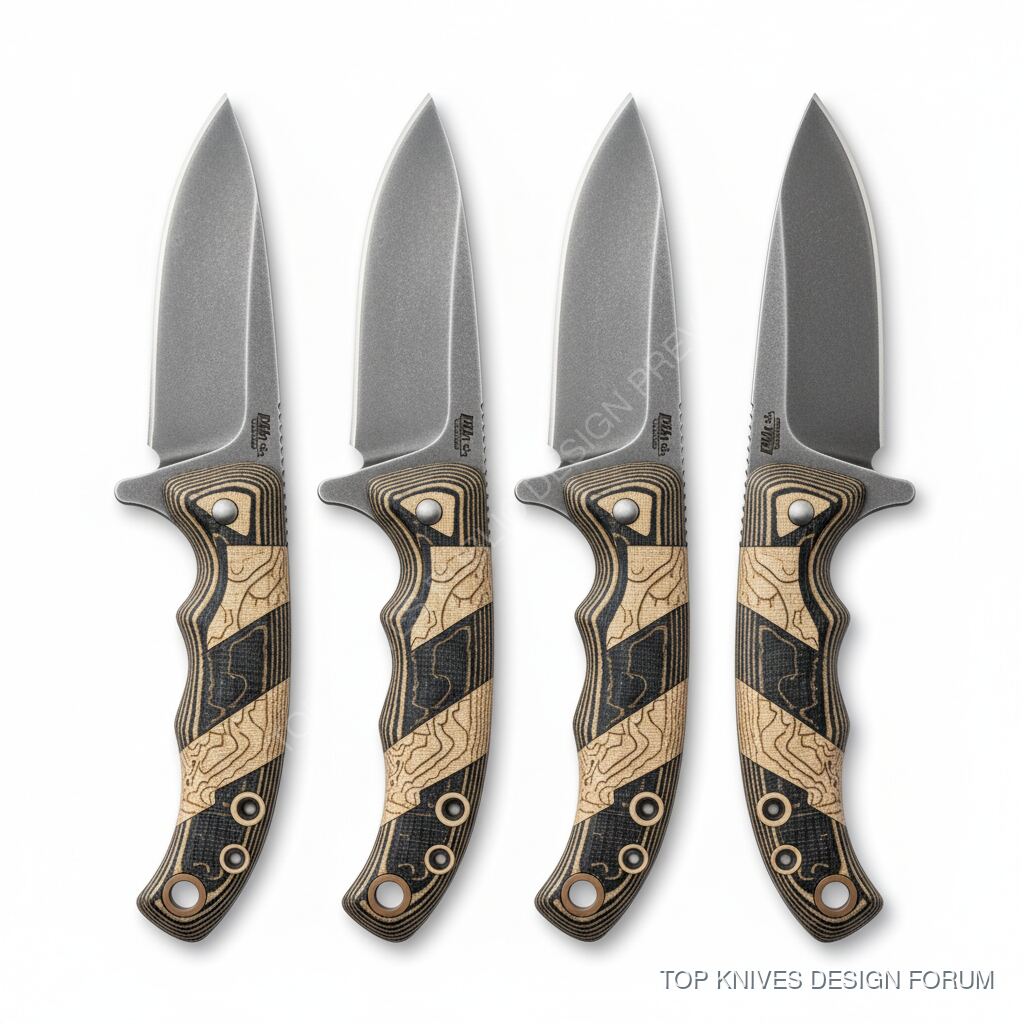 Mesa Linen - Fixed - Fixed blade / full tang utility - TOP KNIVES