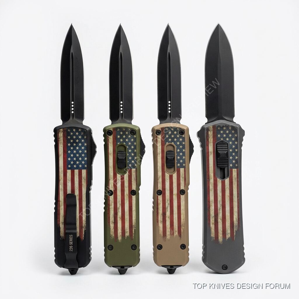 AmericanFlag Distressed - 236 - EDC knife / pending brief confirmation - TOP KNIVES