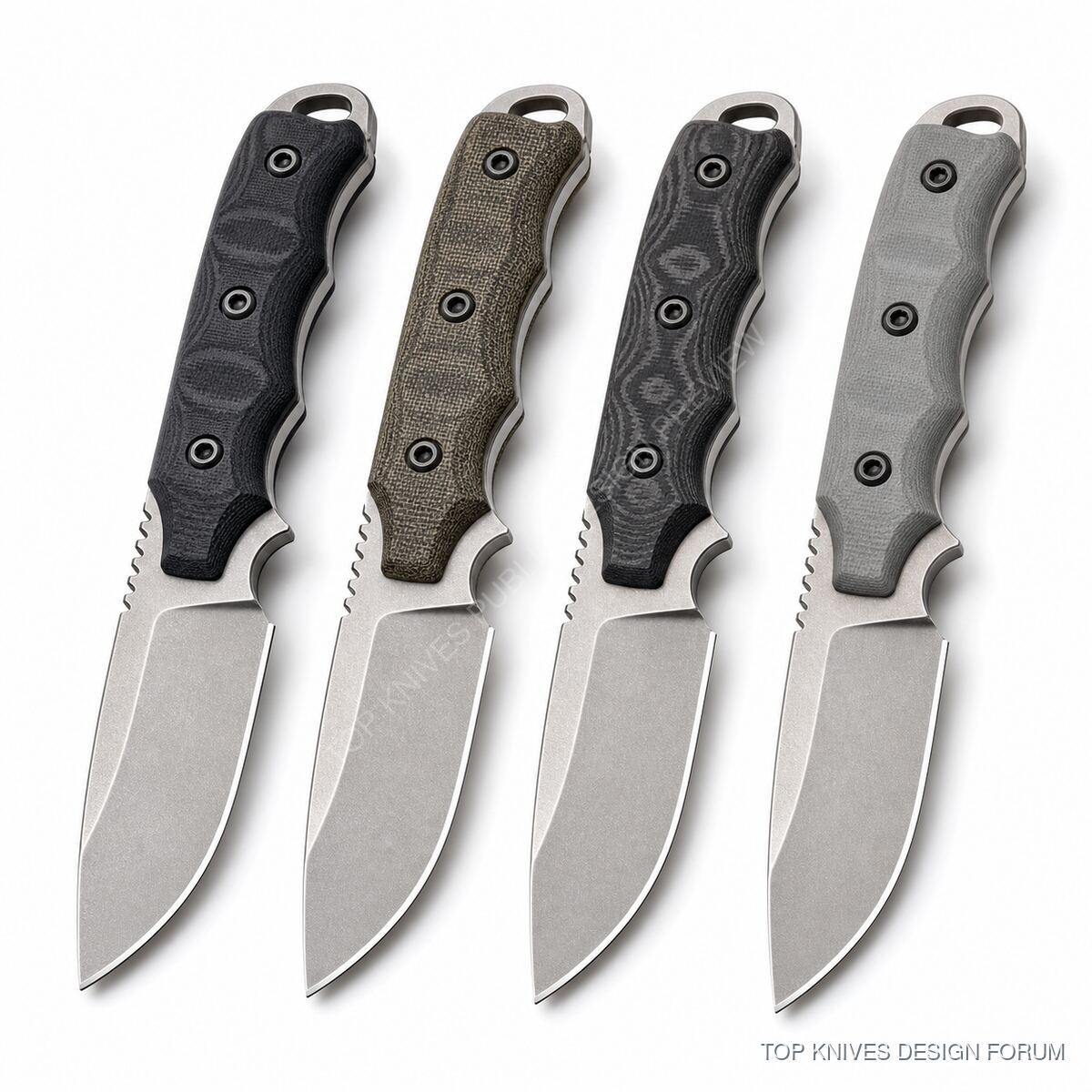 Clampback-Utility - TK-CLAMPBACK-UTILITY-20260504-VR - Fixed blade / work utility full tang with raised clamp spine - TOP KNIVES