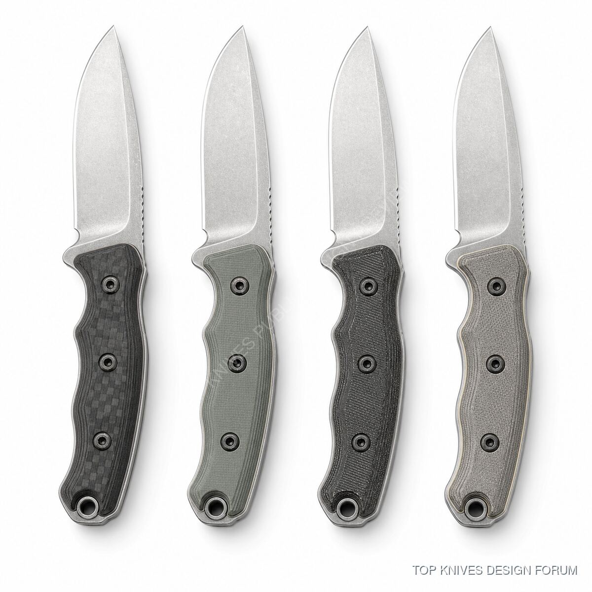 Sidelock-Field - TK-SIDELOCK-FIELD-20260430-VR - Fixed blade / field utility with layered side scale - TOP KNIVES