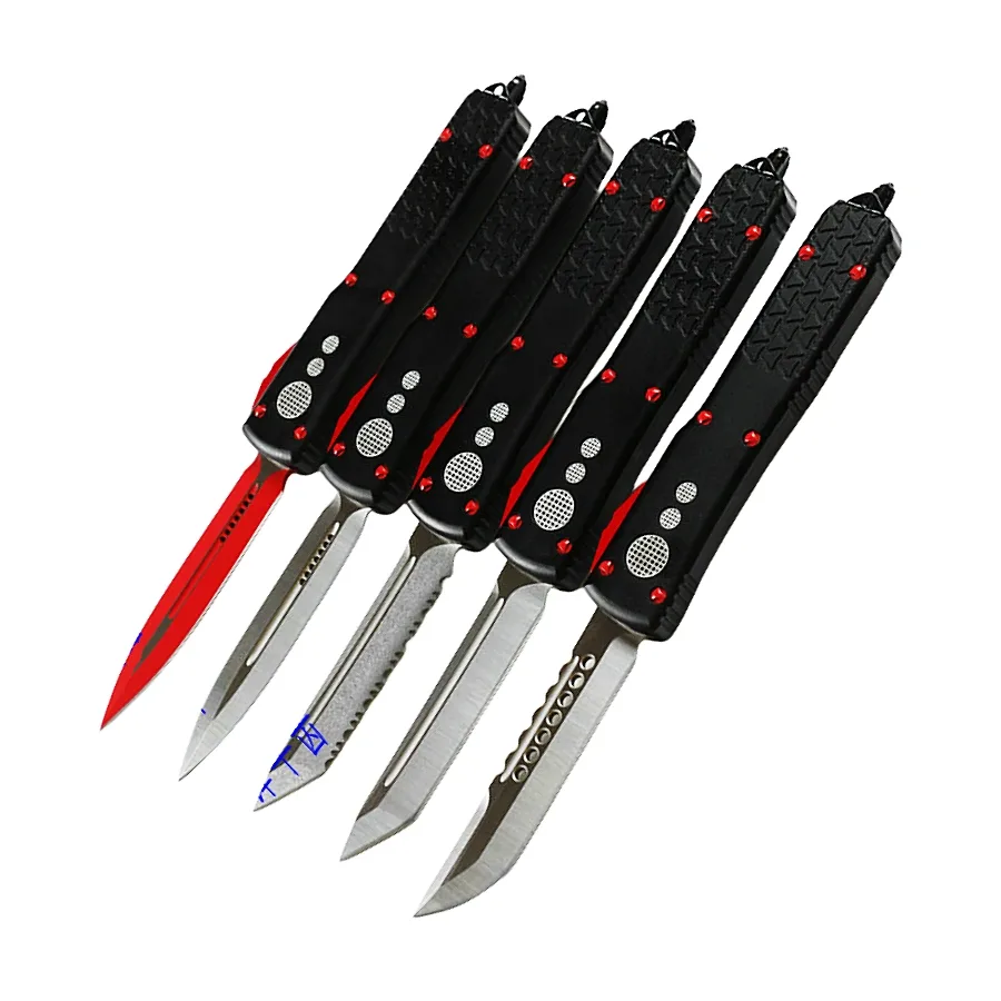 5.25 Inch Digi-red OTF Automatic Knife