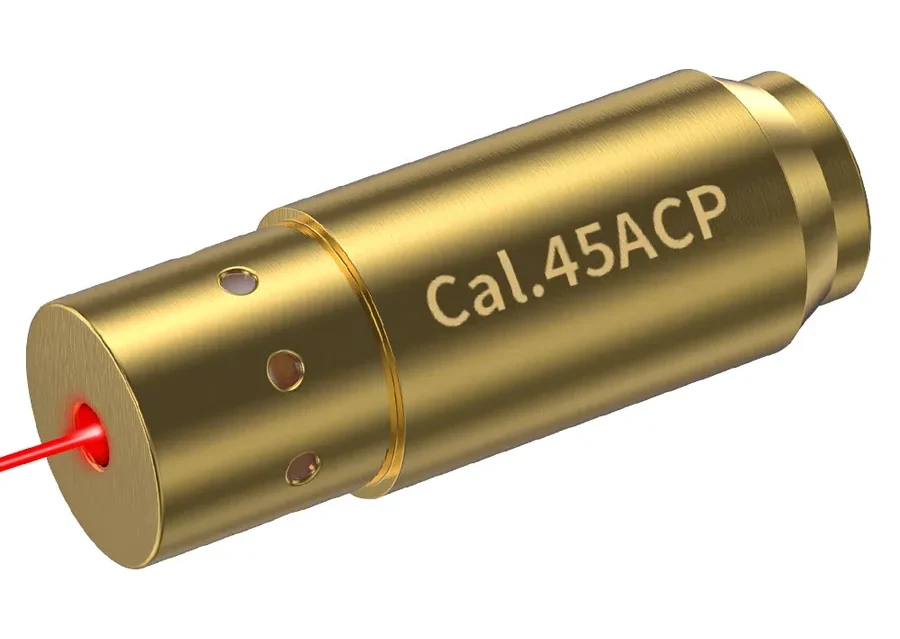 .45 Acp Laser Bore Sight Cartridge