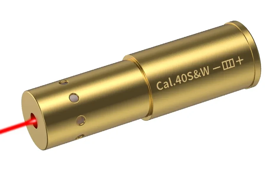 .40 S&W Laser Bore Sight Cartridge
