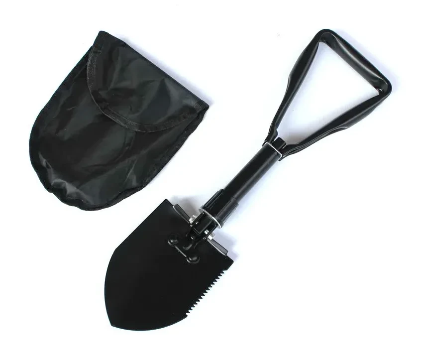 Outdoor Equipment Folding Shovel Engineer Shovel Vehicle Mounted Folding Shovel Camping Shovel Medium Multifunctional