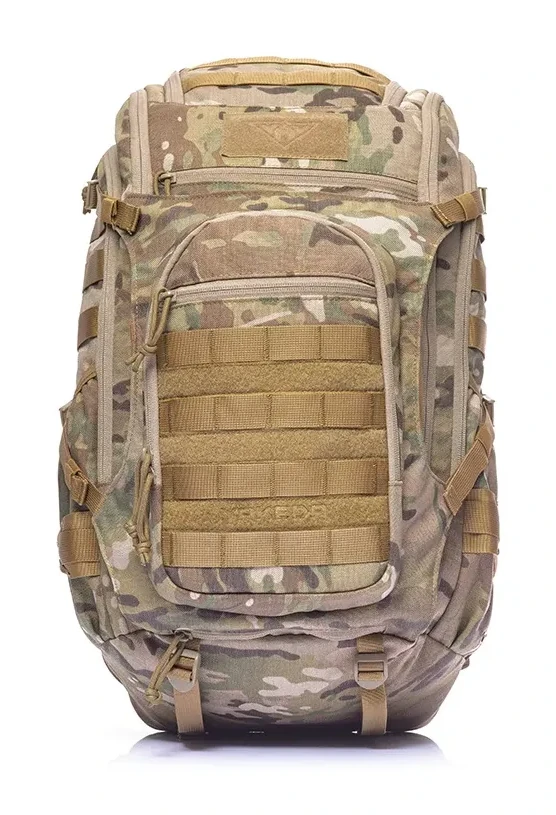 Outdoor Waterproof Mountaineering Backpack Tactical Backpack With Helmet