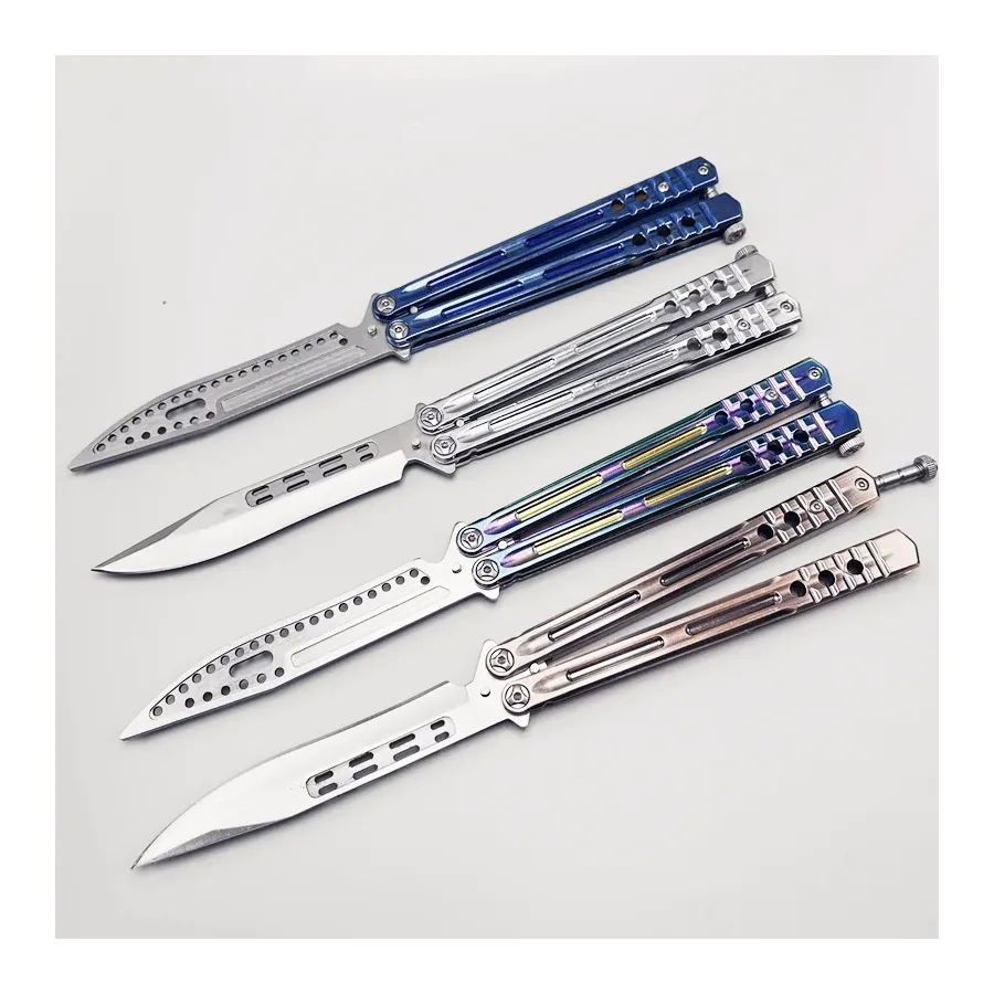 Stylish Fake Butterfly Knife For Safe Practice And Collection Fun