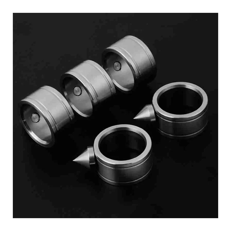 Outdoor Stainless Steel Self Defense Ring Supplie Self-defense Product Weapons Ring Survival Tool Pocket Women Protect