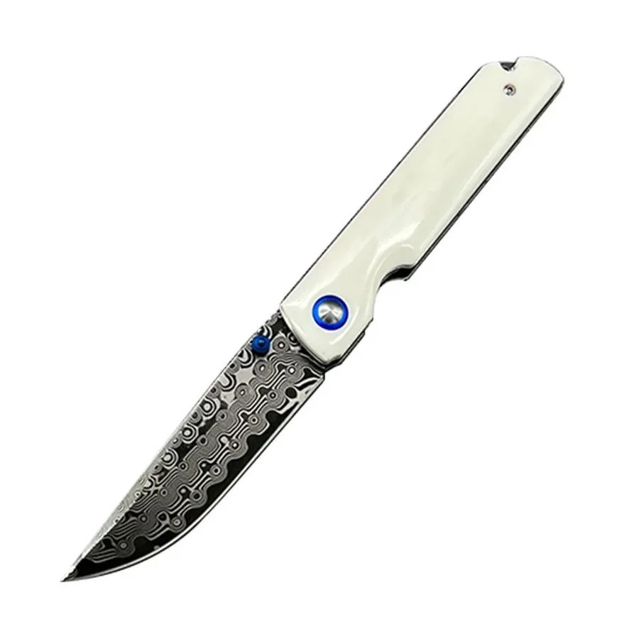 Vg10 Damascus Folding Knife