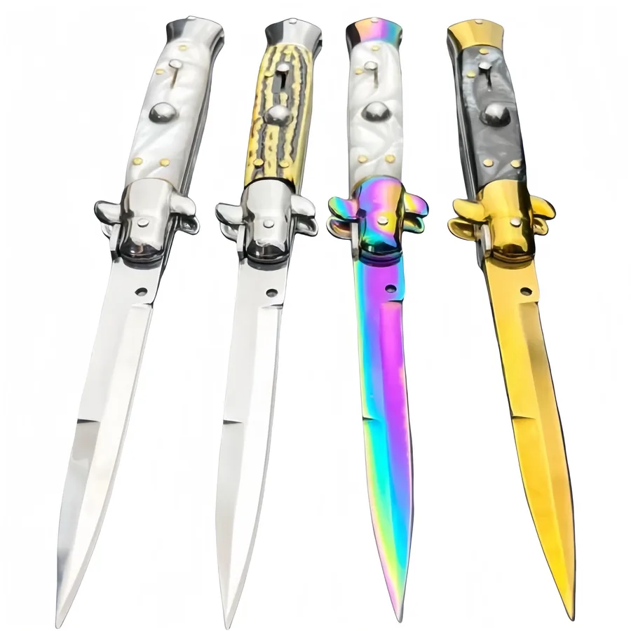 8.75 Inch Italian Stiletto Switch Blade – Automatic
