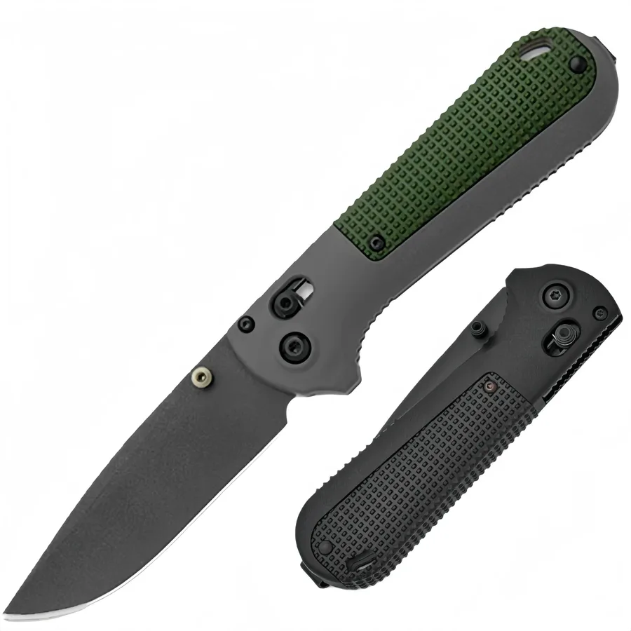 Outdoor Lock Knife Nylon Fiber Handle Pocket Knife