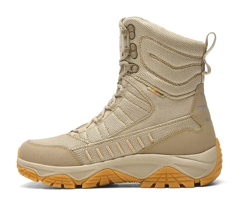 High-top Waterproof And Non-slip Desert Tactical Boots Lightweight And Wear-resistant Outdoor Travel Hiking Shoes