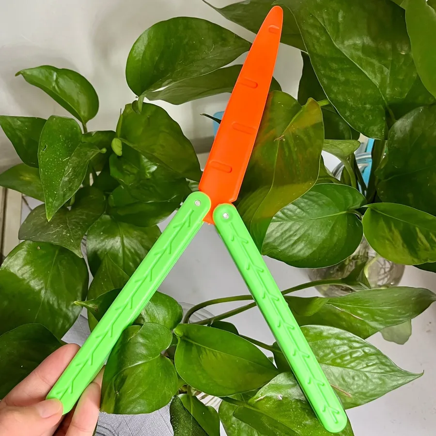 Fidget Safe Kids Toy Butterfly Knife