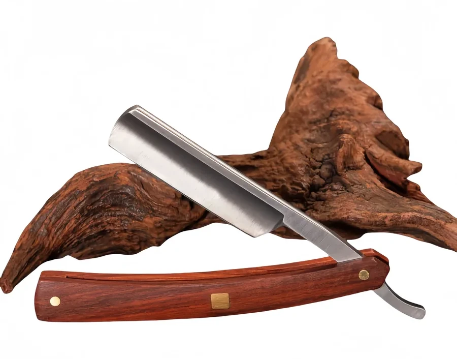 Men Grooming Straight Razor