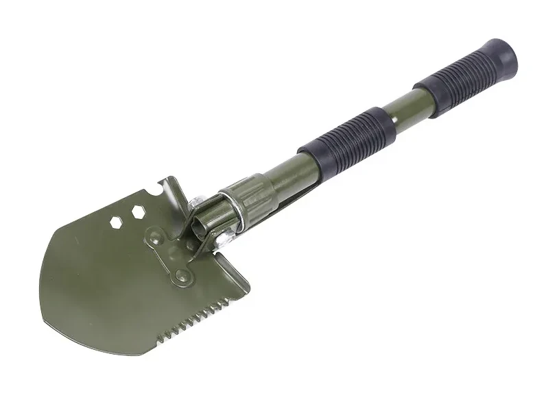 Multifunctional Engineer Shovel Foldable Portable Emergency Rescue Fishing And Flower Planting Shovel Outdoor Field Adventure Equipment