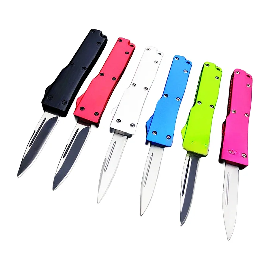 2 Inch Switchblade​ OTF Mini EDC Knife Double Action Keychain Knives