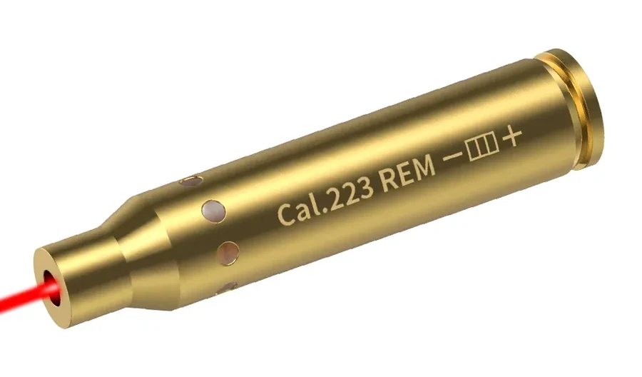 .223 Rem Laser Bore Sight Cartridge