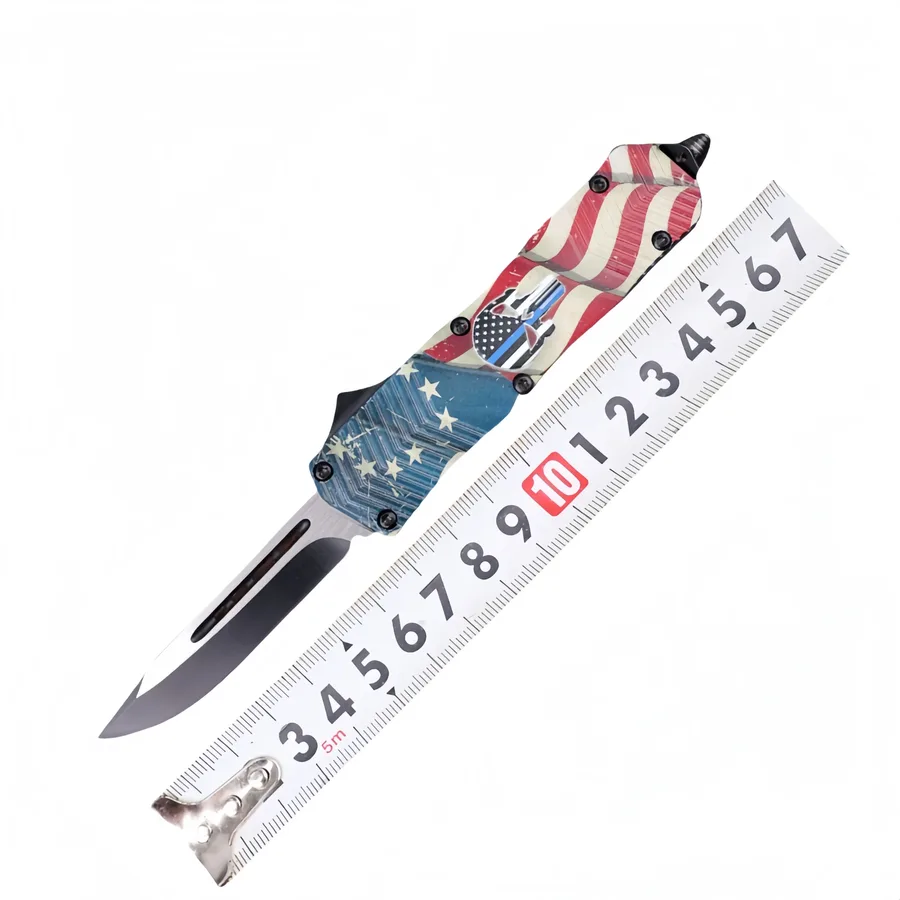 7 Inch Utility Switchblade Camping Tools Knife