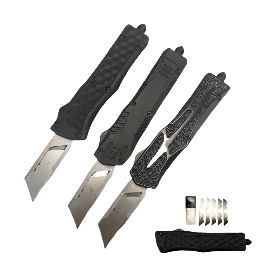 5.5 Inch Automatic Razor Knife​， 10pcs Blade
