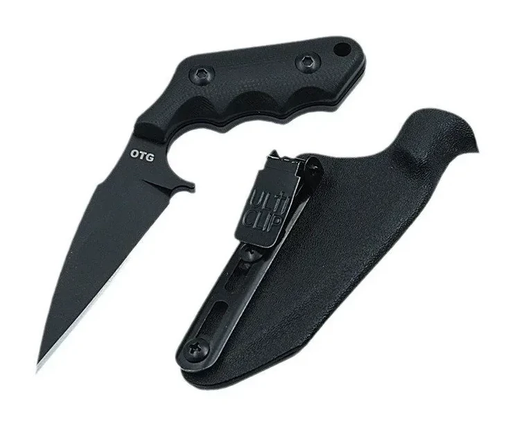 Shiyue Tactical Q.R. Quick Reaction Tactical Claw Knife Self-defense Tactical Self-defense EDC Straight Knife Outdoor Portable Knife