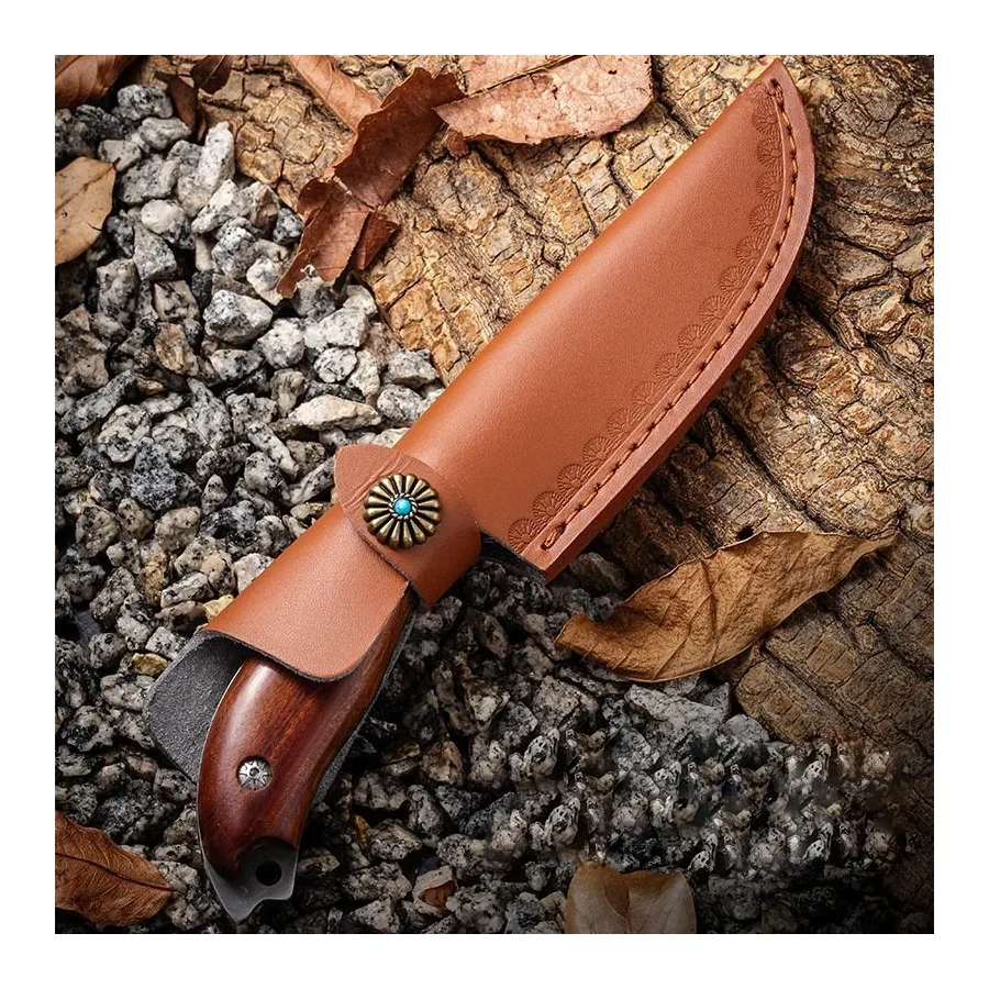 Damascus Hunting Knife