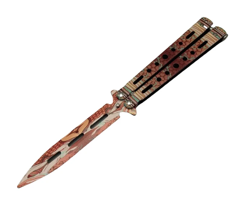 Sand Fox Unsharpened Butterfly Knife Training
