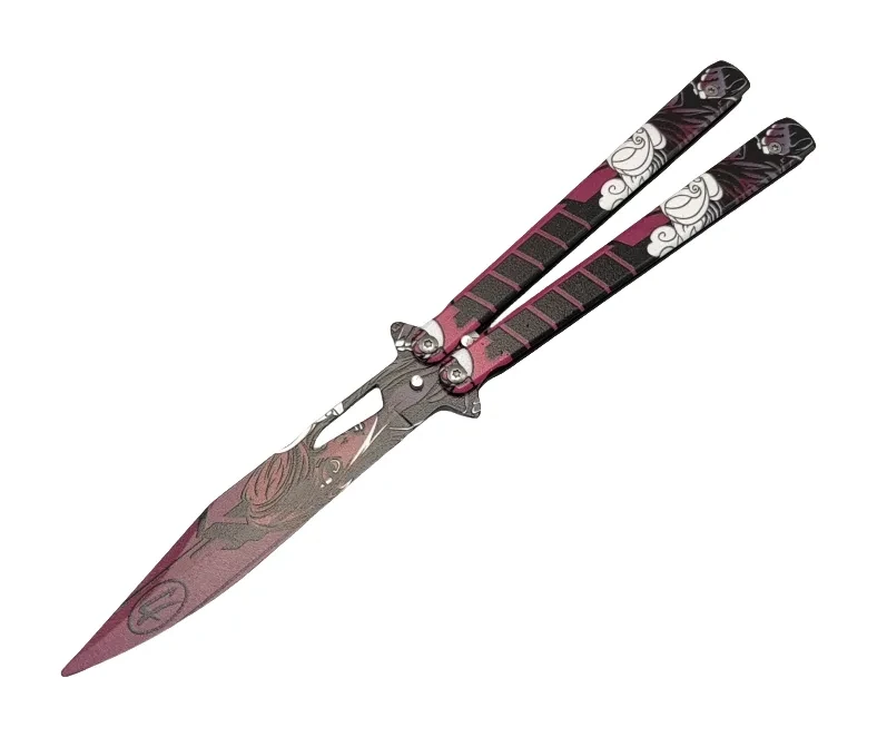 Dark Night Phantom Unsharpened Butterfly Knife Training