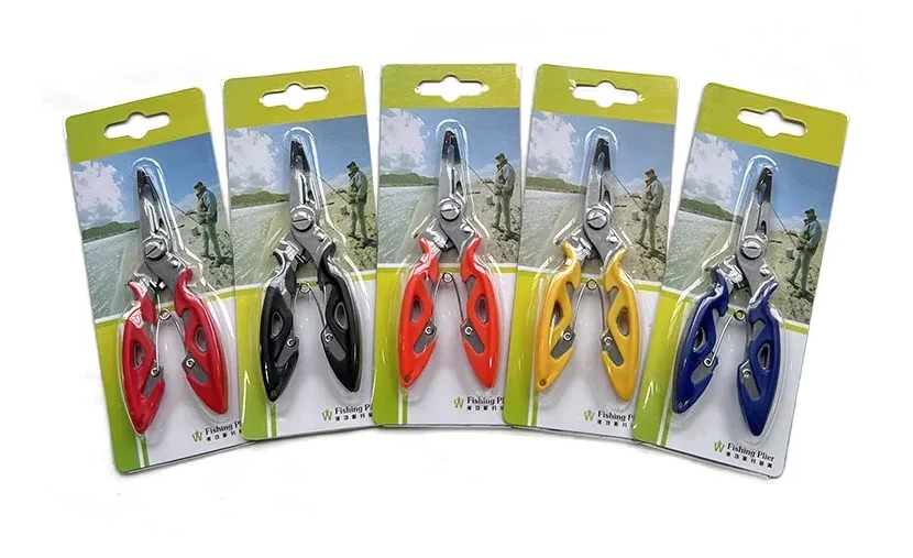 High Quality Small Luya Split Ring Fishing Pliers Outdoors Fishing Thread Shears