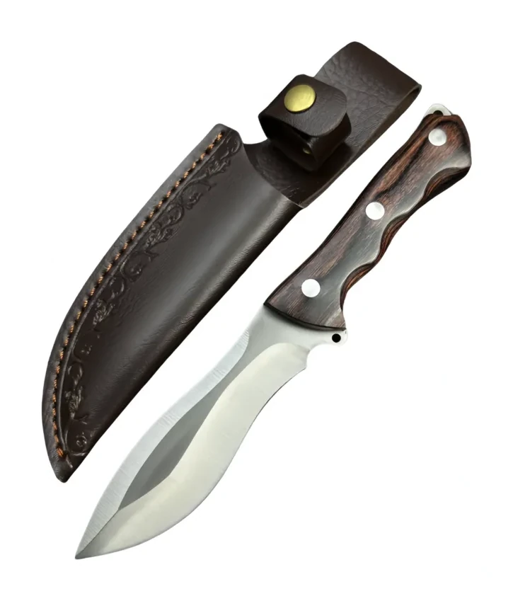 Outdoor Camping Knife Stainless Steel Sharp Small Machete Straight Knife
