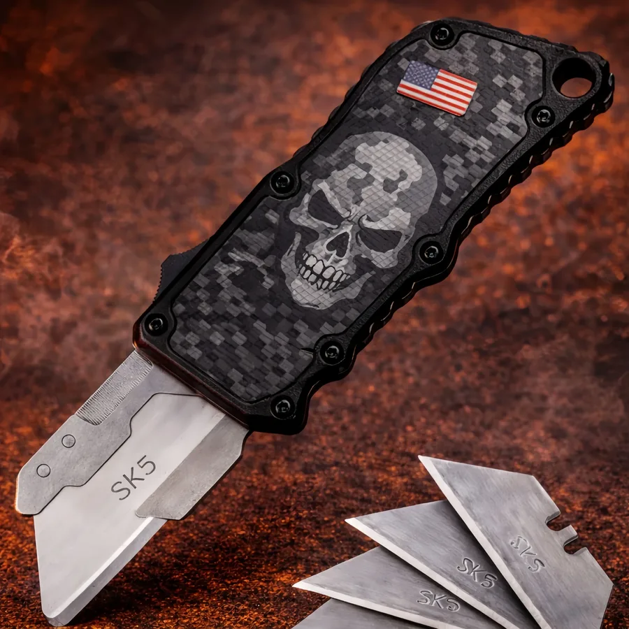 Skull-shaped Utility Knife