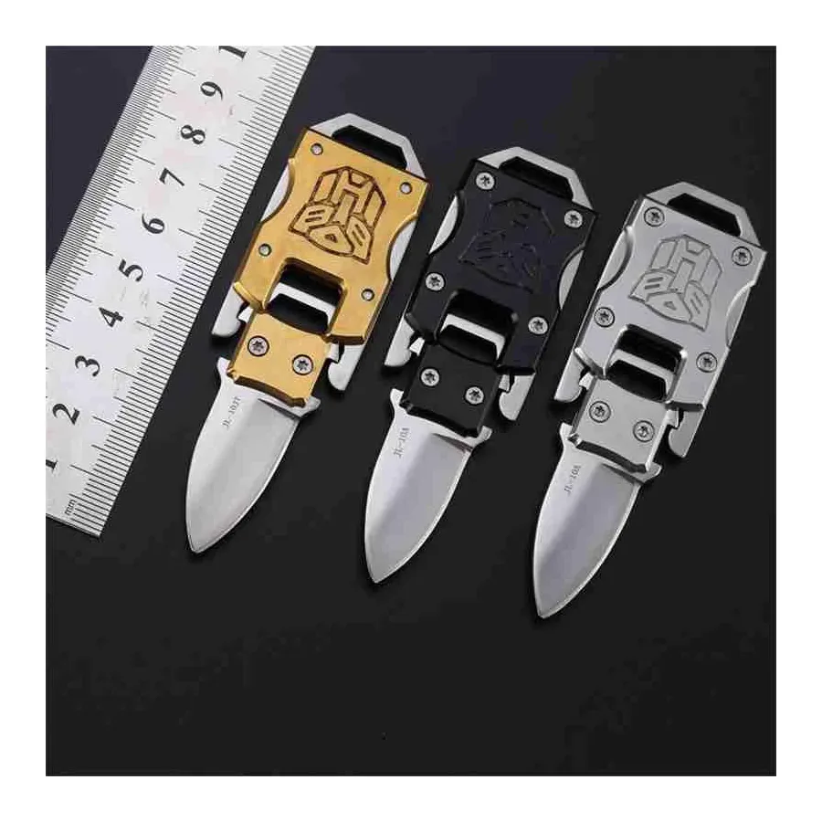 Multifunctional Knife Pare Combat Parcel Letter Defense Peeler EDC Self Open Pocket Key Keychain Multipurpose Outdoor Hand Tools