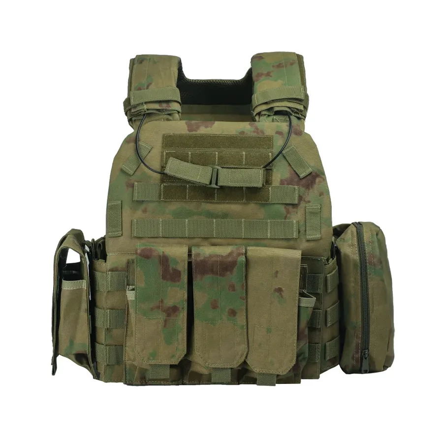Tactical Vest Camouflage Clothing Outdoor Game Vest Outdoor Sports Men And Women Oxford Cloth Tactical Vest