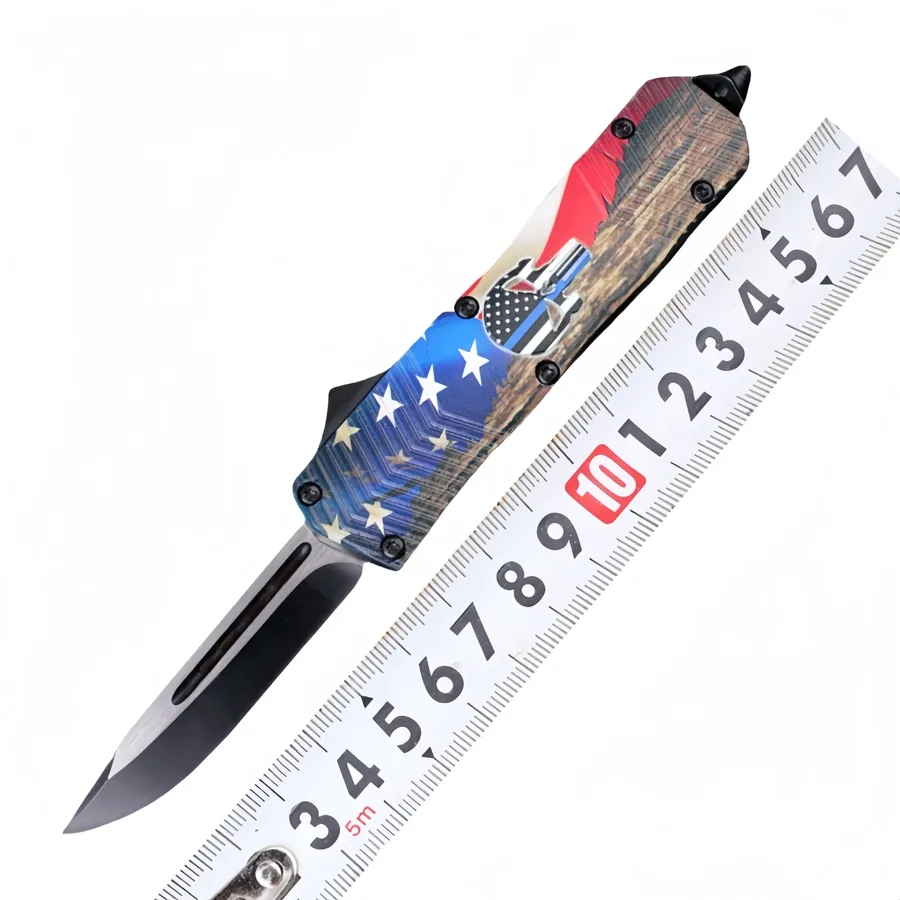 7 Inch Utility Switchblade Camping Tools Knife
