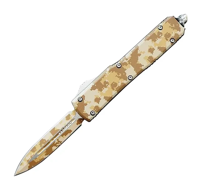 5.25inch Smooth Handle OTF Knife-ultratech OTF Auto Signature
