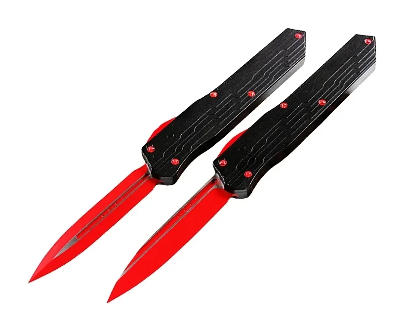 5.2inch .Digi-red OTF Automatic Knife