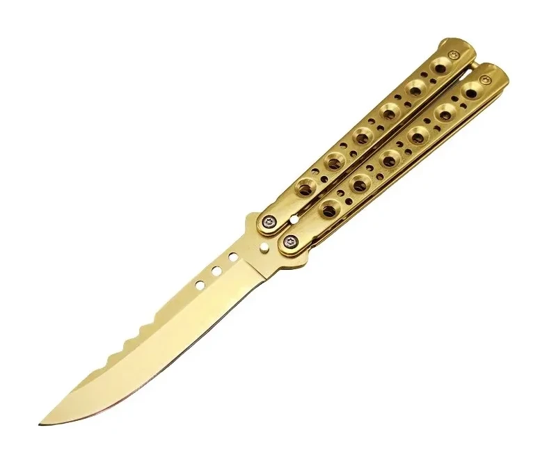 Butterfly Balisong Knife Gold