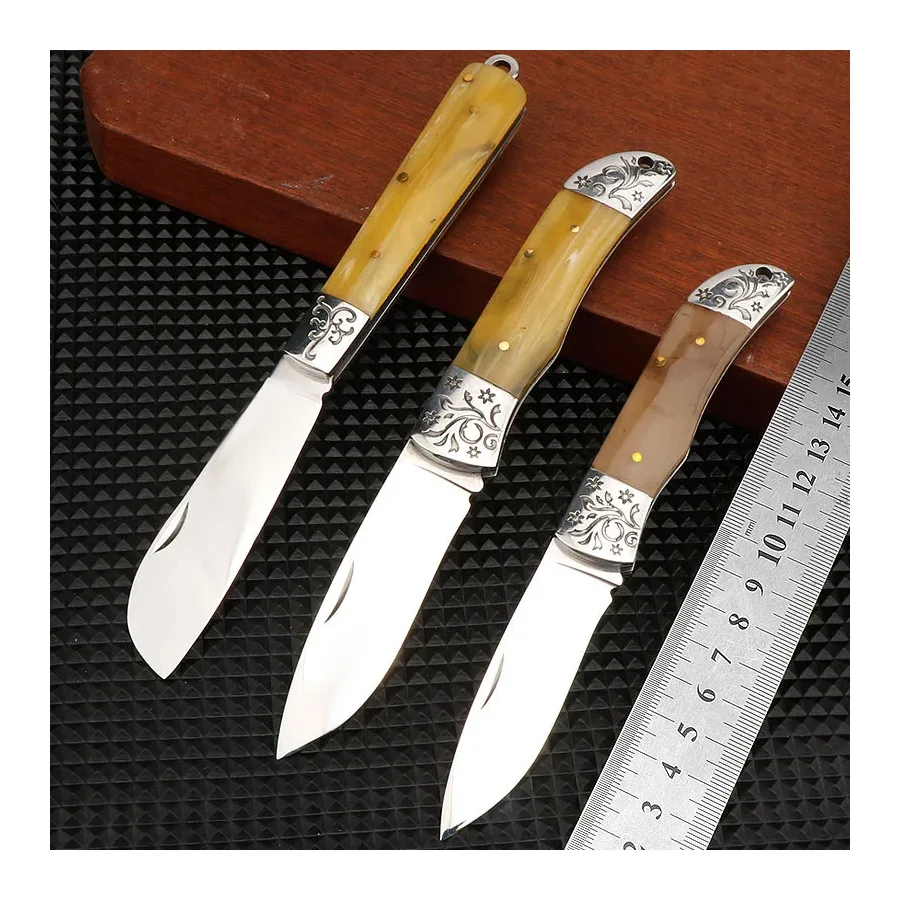 Wooden Mini Folding Knife