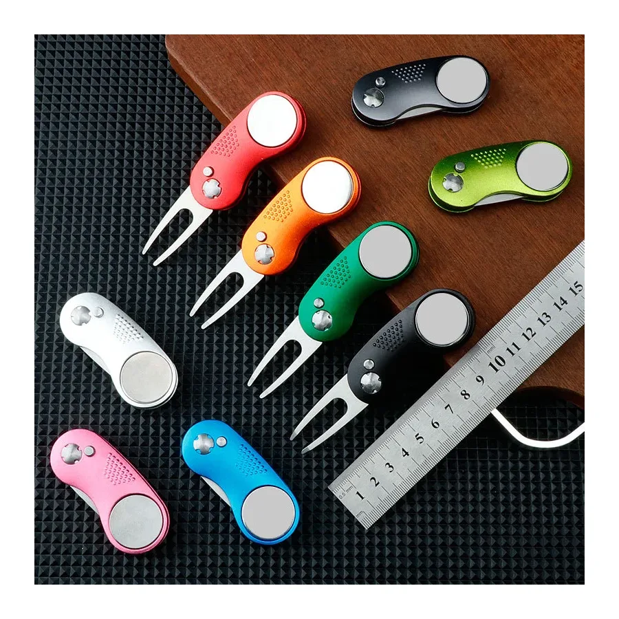 Green Fork, Golf Fork, Folding Tool, Practice Ball Tool, Gift Accessories
