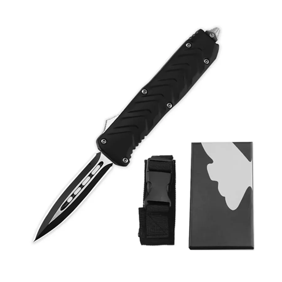 Utility Switchblade Camping Tools Knife - F121double Edge